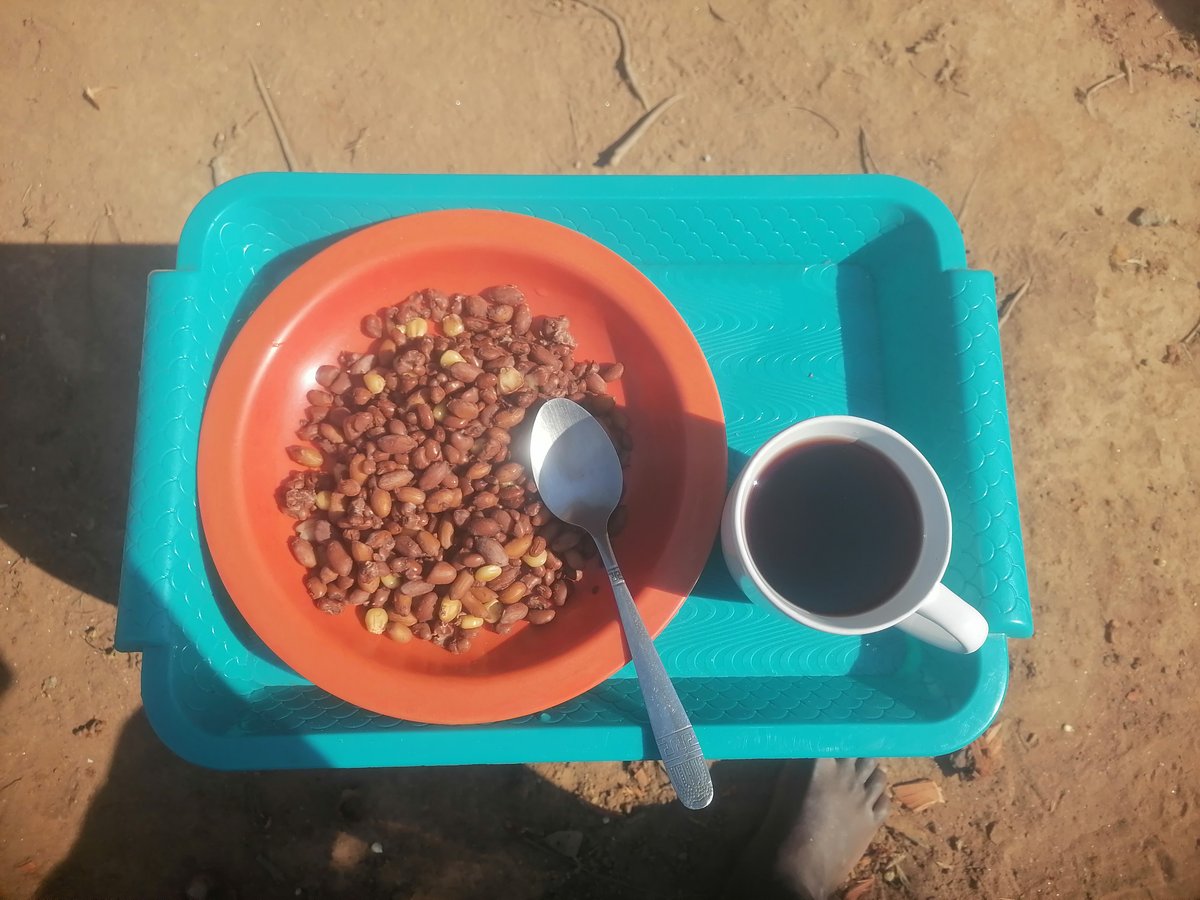 Mutakura - Boiled Cowpeas, Peanuts and Corn with Resurrection Tea
